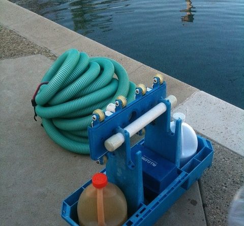 pool reinigen