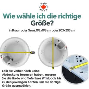 Canadian Spa Whirlpoolabdeckung