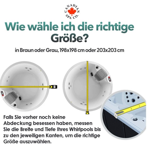 Canadian Spa Whirlpoolabdeckung