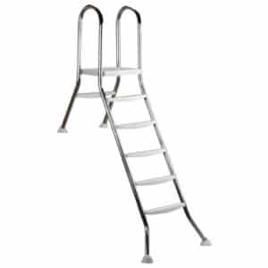 MYPOOL Pool-Leiter - silberfarben