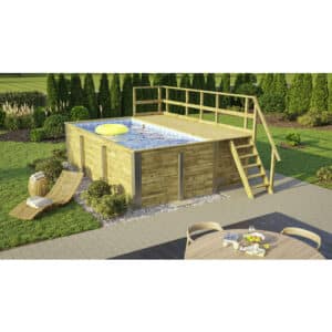 WEKA Massivholzpool »595«