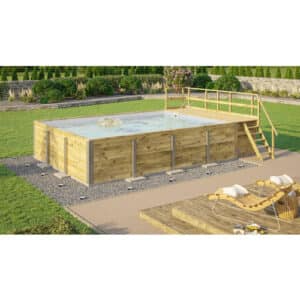 WEKA Massivholzpool »595«